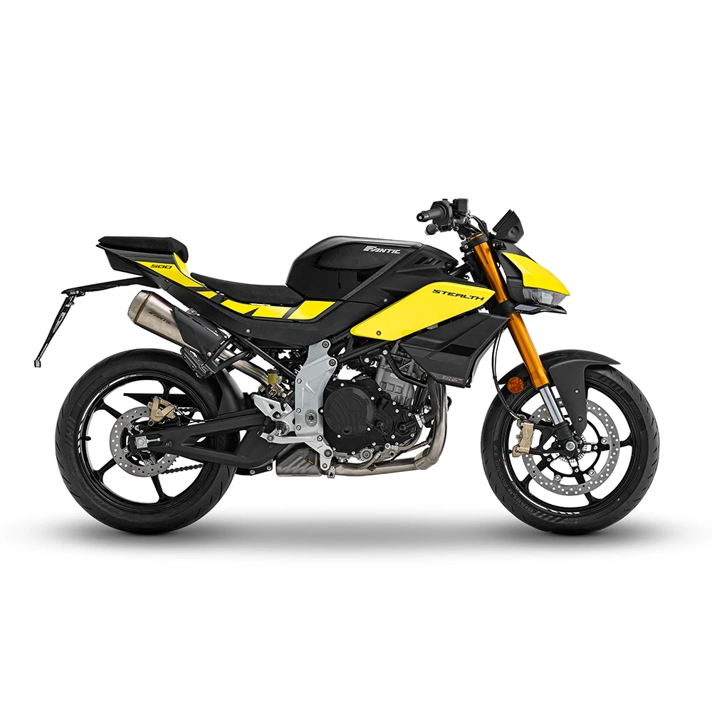 FANTIC STEALTH 500 Naked jaune-noir