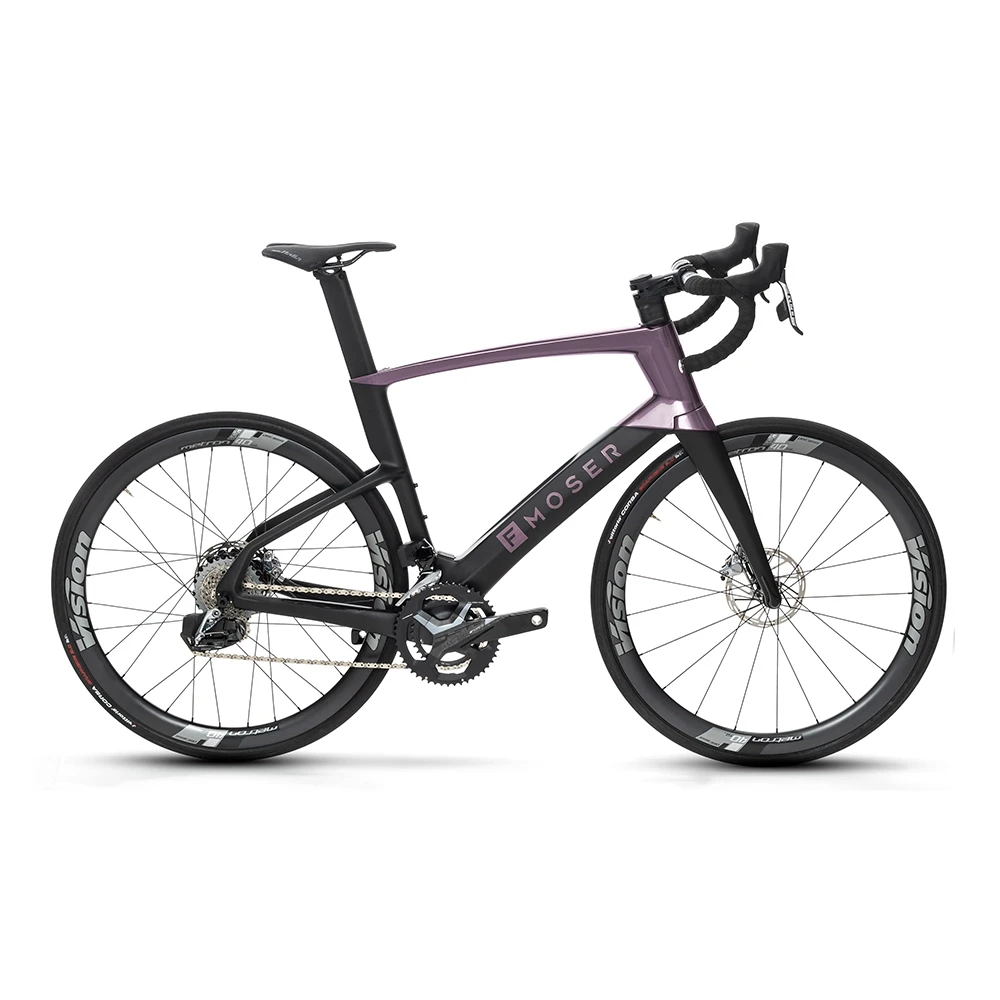 FANTIC E-Bike FMOSER E-ROAD Rival Carbon XL iridescent black (2 vélos en 1)