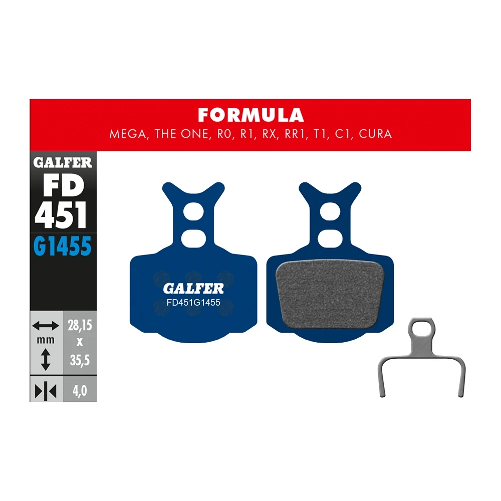 Plaquettes de frein vélo Galfer Bike road (FORMULA)
