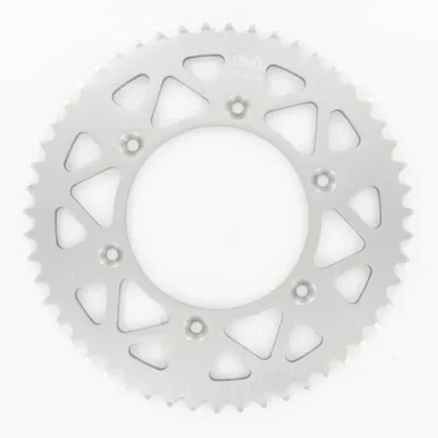 Couronne AFAM Honda cross alu 520/51D argentée