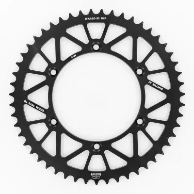 Couronne JT Kawasaki alu 520/51D noire