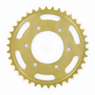 Couronne alu Kawasaki 525/38 dents or