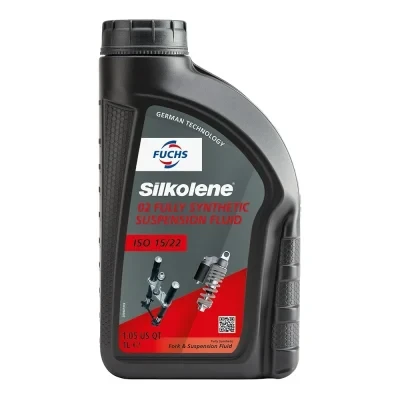 Huile fourche 5W (ISO 22) Silkolene 02 total synthétique 1 L