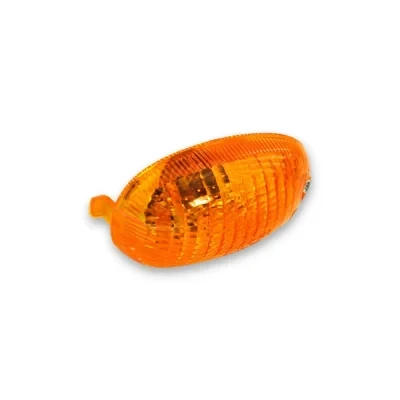 Verre de clignotant avant droite orange CE