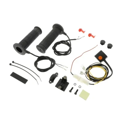 Poignées chauffantes Ø 25.4mm réglable DAYTONA 2 étapes L: 125mm