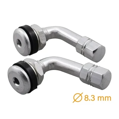 Valve 90° 8.3mm polie (2 pcs)