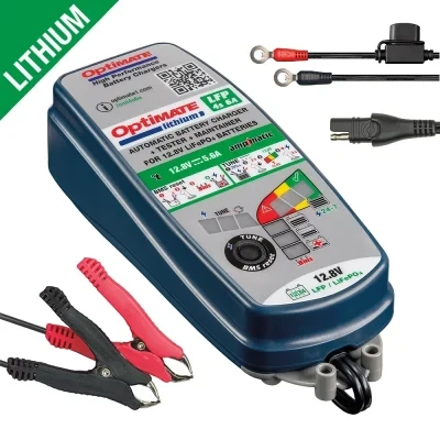 Chargeur batterie tecMATE OPTIMATE Lithium 4s 12.8/13.2V/6A 3-72Ah TM390