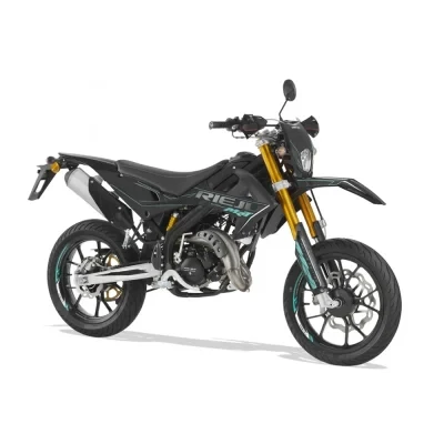RIEJU MRT 50 SM Pro Black Series (Supermoto) MY26 noir-bleu clair