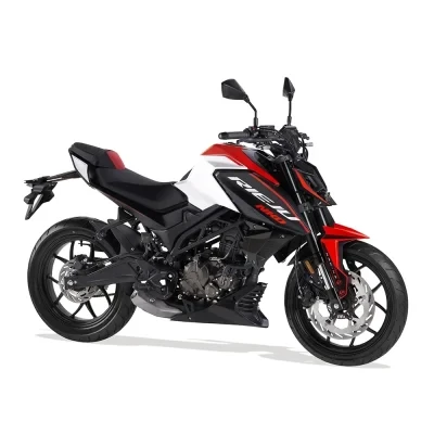 RIEJU NKD 125R (Naked) MY26 blanc-rouge-noir