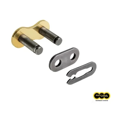 Attache chaîne rapide clip Regina 520 / 135 RT, sans O-Ring, type 26, or-noir