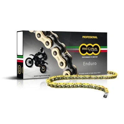 Chaîne 520 Regina 520 / 135 ZSE 120L, Z-Ring, Enduro-Racing/Motocross, or-noir