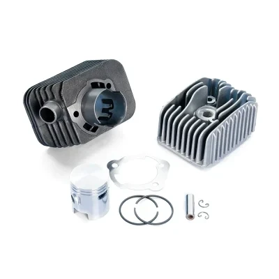 Kit cylindre+culasse Polini 46mm fonte axe10mm Piaggio Ciao/SI
