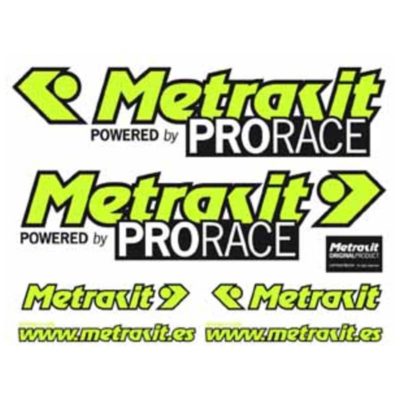Set d'autocollants Metra kit jaune fluo (1 pièce)