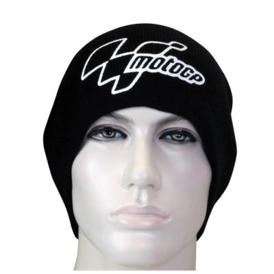 Beanie MotoGP noir/jaune taille universelle