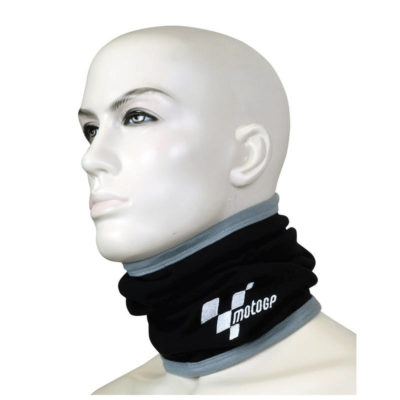Foulard MotoGP 100% COTTON noir/gris Stretch taille universelle