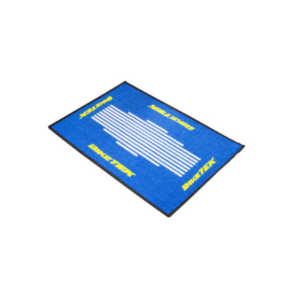 Paillasson BIKETEK SERIES 3 bleu/blanc/jaune 60x90cm
