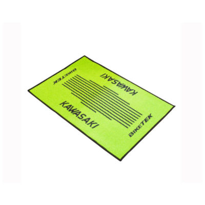 Paillasson BIKETEK SERIES 3 KAWASAKI vert 60x90cm