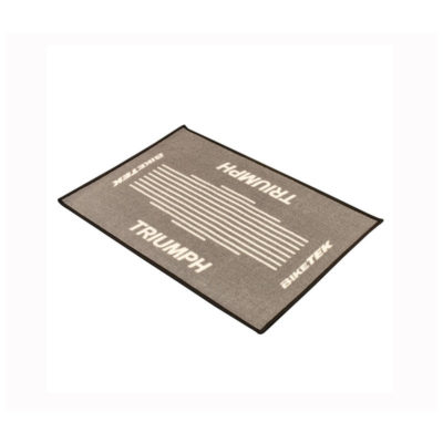 Paillasson BIKETEK SERIES 3 TRIUMPH gris 60x90cm