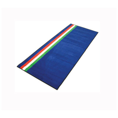 Tapis de moto BIKETEK SERIES 3 antidérapant ITALIAN FLAG 80x190cm