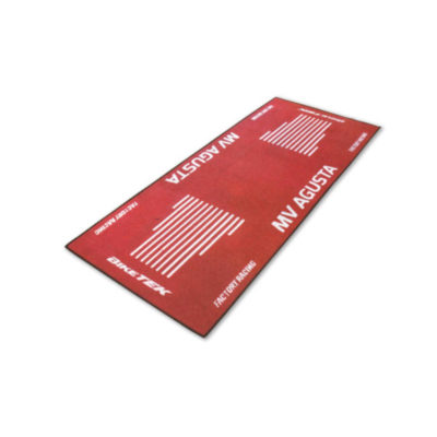 Tapis de moto BIKETEK SERIES 3 antidérapant rouge MV AGUSTA 80x190cm