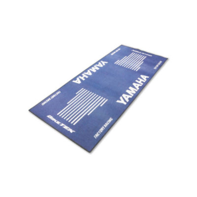 Tapis de moto BIKETEK SERIES 3 antidérapant bleu YAMAHA 80x190cm
