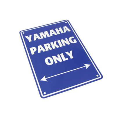 Panneau parking YAMAHA PARKING ONLY (205x290mm)