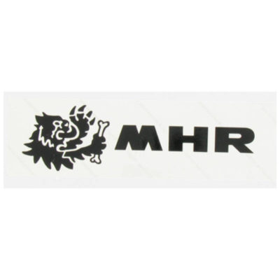 Autocollant MHR noir 16.6 cm PRIX NET
