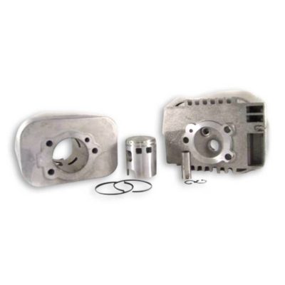 Kit cylindre Pinasco 46mm axe 12 alu avec culasse Piaggio SI