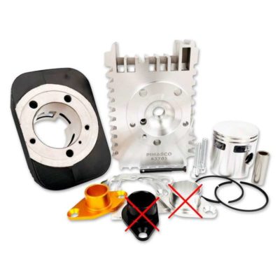 Kit cylindre Pinasco EVOTEN BIG BORE 46mm axe 12mm Piaggio Ciao/SI