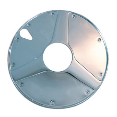 Jeu de flasques chromé universel (Ø-int. 1x 95/1x120mm) 16/17p