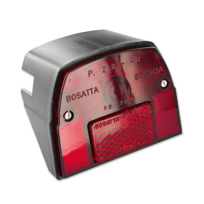 Feu arrière Piaggio SI noir