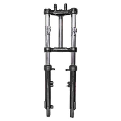 Fourche EBR alu Piaggio Ciao hydraulique noir