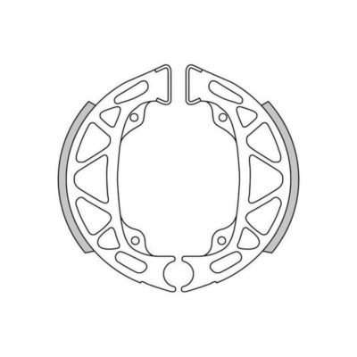 Mâchoires de freins Polini Ciao av. roue rayon 105x22mm GF.0266