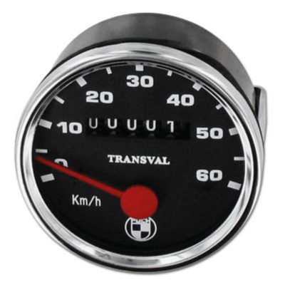 Compteur 60 km/h, Ø 60mm universel, Puch, raccord VDO