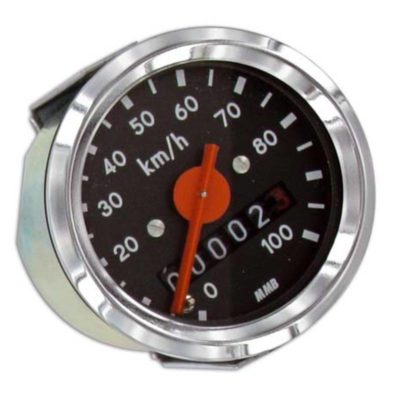 Compteur 100 km/h, Ø 48mm, universel avec raccord VDO