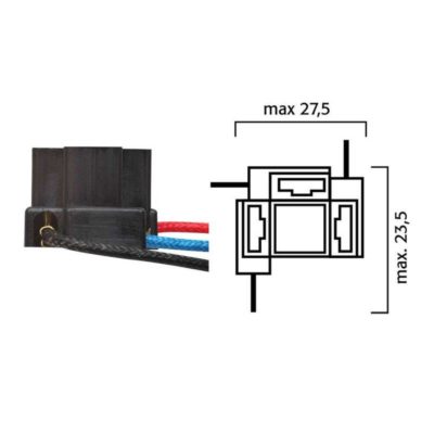 Socle H4 pour ampoule