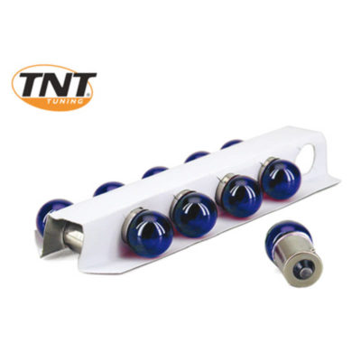 Ampoule BA15s (G18) 12V/10W bleu (1 pcs) PRIX NET