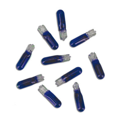 Ampoule socle en verre bleue T5, 12V 1,2W (1 pcs)