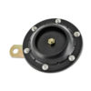 Klaxon 12V AC noir avec support Ø 77mm