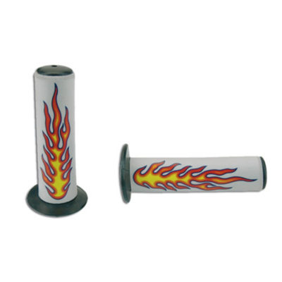 Prs poignées TNT silver flame