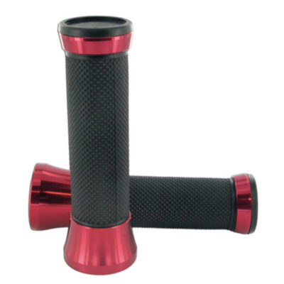 Prs poignées Str8 CNC rouges (22-24mm)