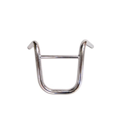 Guidon français chromé pour monter sur la fourche/potence