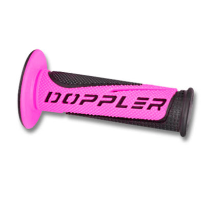 Prs poignées Doppler grip rad noire/rose (22/24mm) PRIX NET