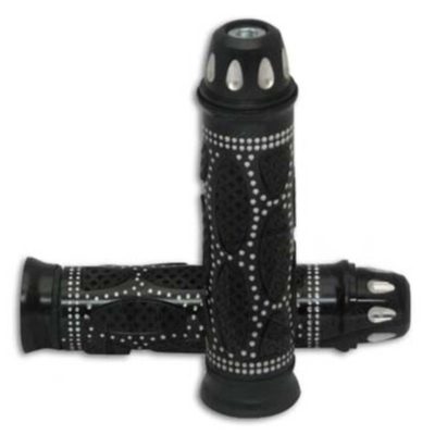 Prs poignées SPC 1 alu noir (22/24mm)