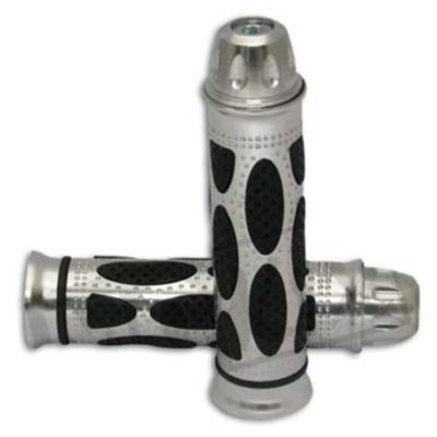 Prs poignées SPC 1 alu argent 22/24mm