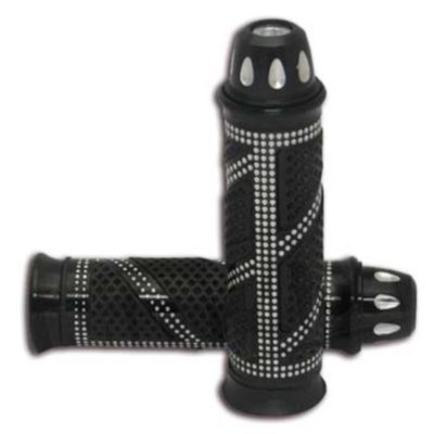 Prs poignées SPC 2 alu noir 25/27mm