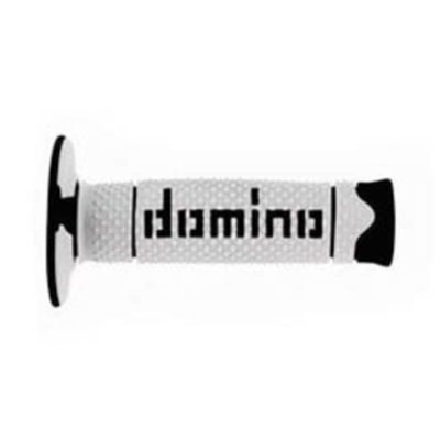 Prspoignées Domino cross blanches/noir