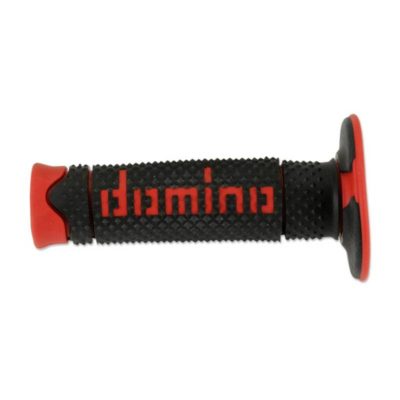 Prspoignées Domino cross noir/rouge