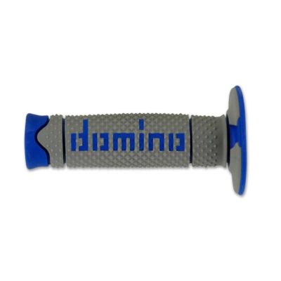 Prspoignées Domino gris/bleu