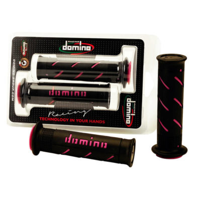 Prs poignées Domino XM2 double super souple noir/pink